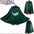 Attack on Titan Survey Corps Captain of Liberty Cloak Cloak Cosplay Costume in stock. 