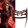 Bulex Halloween Wanda Scarlet Cosplay Headband Red Witch Costumes Headwear EVA Masks Party Costumes Prop.