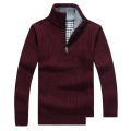 Mens Half Zip Sweater Jacket. 
