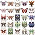 10/30/50PCS Colorful Moth Animal Cute Stickers Cartoon Decals Kids Toy DIY Diary Suitcase Scrapbook Laptop Bike Funny Sticker.