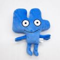 Bfdi Four Plush Toy Battle for Dream Island Stuffed Cute Cartoon Doll Game Character Sleeping Pillow Gift for Kid Child Birthday. 