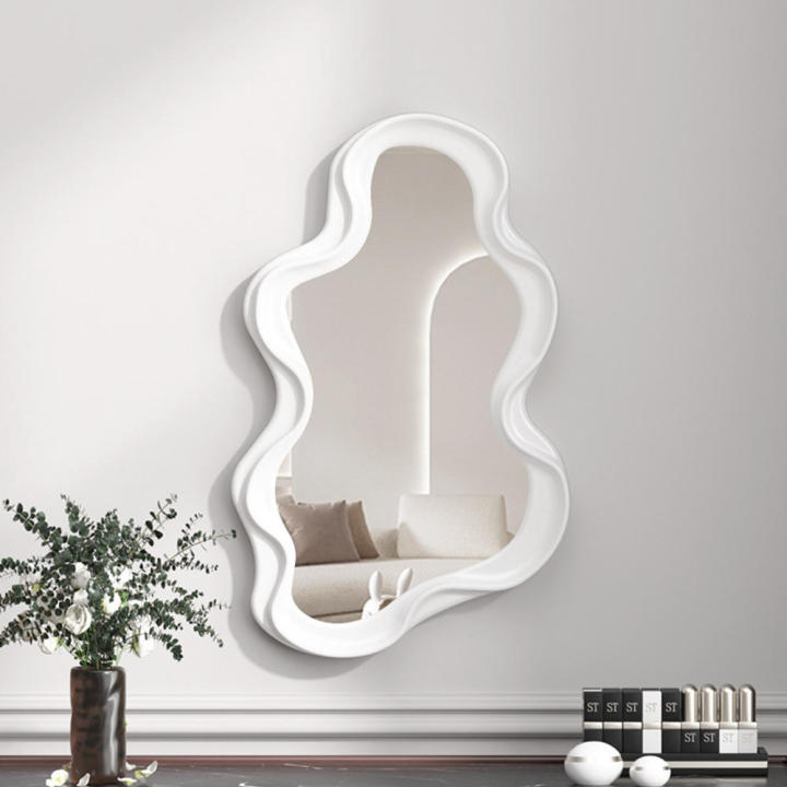 Frameless%20Wall%20Mirror%20Stylish%20Rectangular%20Wall-Mounted%20Bedroom%20Mirror%20Lightweight%20Kawaii%20Bathroom%20Mirror%20for%20Home%20Decor%20Living%20Room%20Accessory%20Beauty%20Routine%20Interior%20Design%20Housewarming%20Gift%20-%20Image%203