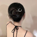Vintage Crescent Moon Hair Sticks for Women Simple Chinese U-Shape Hairpins Headdress Fashion Hair Accessories. 
