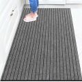 Large Long Thin Doormat for Entrance Door Outside Striped Red Gray Kitchen Area Rugs Non Slip Bedroom Carpet Door Floor Mat Grey. 
