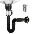 1Pc Kitchen Sink Drain Pipe Flexible Stretchable Deodorant Strainer Pipeline Bathroom Washbasin Anti Blockage Accessories. 