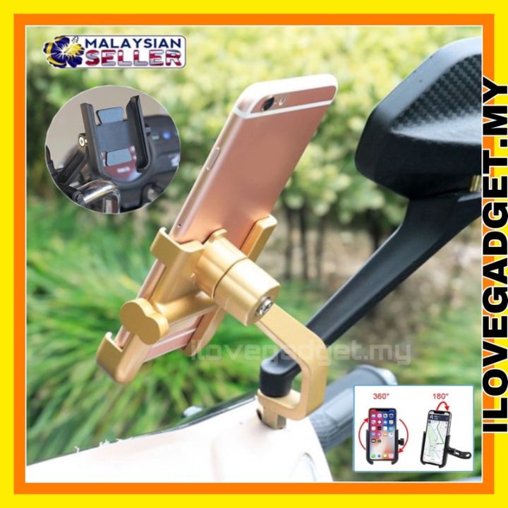 Motorcycle%20Mount%20Bike%20Mobile%20Phone%20Holder%20Aluminum%20Alloy%20with%20360%20Degree%20Rotation%20Adjustable%20Motor%20Phone%20Holder%20-%20Image%208