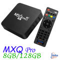 MXQ Pro 4K Android Smart TV Box - 8GB/128GB,.