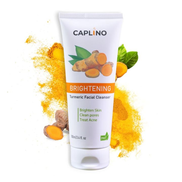 Caplino Brightening Turmeric Facial Cleanser (Face Wash) – 100ml