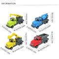 【3C VictoryEagle】Rotatable Toy Funny Crane Car Vehicle Model Tipper Engineering Car Model Gift. 