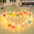 পার্টি জেলি মোমবাতি বিভিন্ন রঙের-6 পিস - candle. 