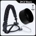 Aquaflask Accessories Hydro Flask 32OZ 40oz Boot Silicon Cover Vacuum Protective Bottom Paracord Handle Set.