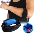 BraceTop 1 PC Tennis Elbow Brace for Tendonitis, Forearm Brace Support Band with Compression Pad and Elbow Strap Wrap, Men Women. 