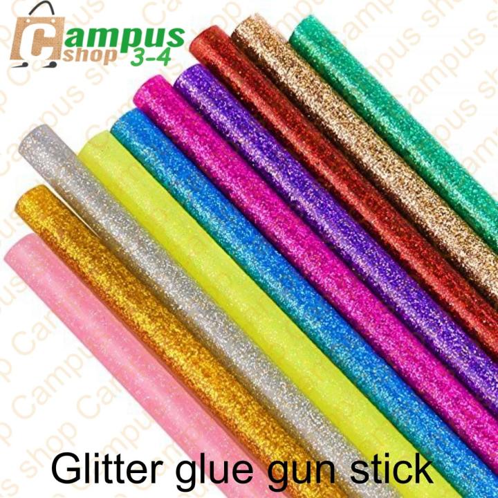 6 Pcs Colored Hot Melt Glue Sticks-Multicolors (Big Size)