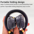 Original Marshall MAJOR II 2 Wireless/Wired Headphones Deep Bass/40mm Dynamic Drivers Portable Foldable Sports Bluetooth Headset.