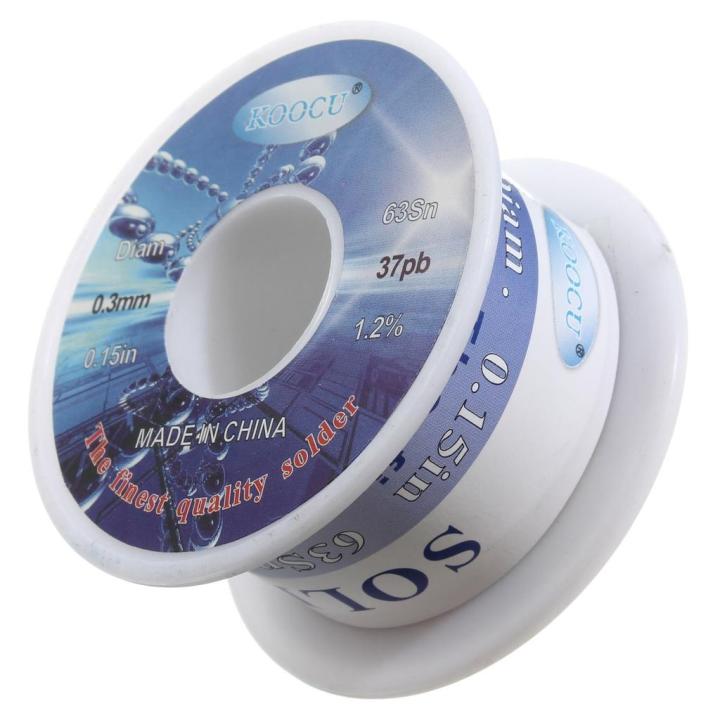 7%20Gauge%200.3mm%20Soldering%20Wire%20KOOCU%200.3mm%2063Sn%2037pb%207%20Gauge%20Soldering%20Lead%20Rang%20Tin%20Lead%20Flux%20Rosin%20Core%20Solder%20Wire%20Low%20Melting%20Wire%20Tin%20Lead%20Wire%20Reel%20-%20Image%203