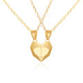 Personality Magnet stone necklace Elegant Unique Heartbreak design Votive stone pendant Fashionable Trendy Heartbreak clavicle chain necklace for Daily wear Party accessory Gift for loved ones Statement jewelry Symbol of love Gift idea Fashion enthusiasts.