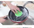 Kitchen Silicone products dish cleaner round dish brush rag silicone dish cleaner. 