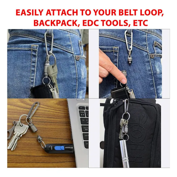 Quick%20Release%20Keychain%20Set%20Car%20Key%20Ring%20Quick%20Release%20with%20Titanium%20Carabiner%20and%20Keyrings%20-%20Advanced%20Titanium%20Swivel%20Clip%20360-Degree%20Rotation%20-%20Image%204