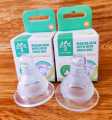 Baby Silicone Nipple Soft Silicone Cross Hole CN -1pcs.