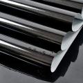 2M - Black Self-adhesive Wallpaper, Solid Color Glossy Film Wallpaper, Waterproof Washable Peel And Stick Contact Paper, Backdrop Appliances Furniture. 