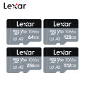 Lexar Micro SD Card 1066x 64GB 128GB 256GB 512GB Professional Flash Card V30 A2 Class 10 Micro SDXC UHS I For Camera Original.