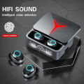 New M90 Bluetooth 5.3 Earphones Wireless Headphones Touch Control Gaming Headsets HIFI Stereo Noise Reduction earbuds With Mic. 
