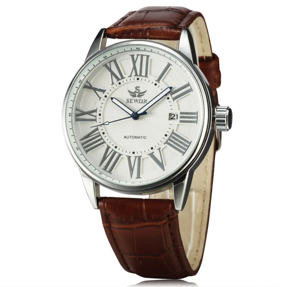 AliExpress SEWOR Romanized Men's Automatic Mechanical Watch