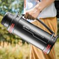 GIANXI Large Capacity Vacuum Flasks Stainless Steel Thermos Bottle Outdoor Travel Keeping Warm And Cold Water Bottle. 