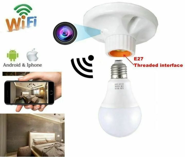 1080P%20HD%20WIFI%20IP%20Lamp%20Holder%20Type%20Security%20Camera%20Support%20APP%20Remote%20Viewing%20-%20Image%202