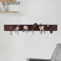 Key Storage Knife Rack 16 Magnetic Knife Holder Wall Mount Organizer for Kitchen Utensils Tools Keys Sturdy Wood Design with Powerful Magnet Strip No Drill Needed Magnetic Knife Holder for Wall.