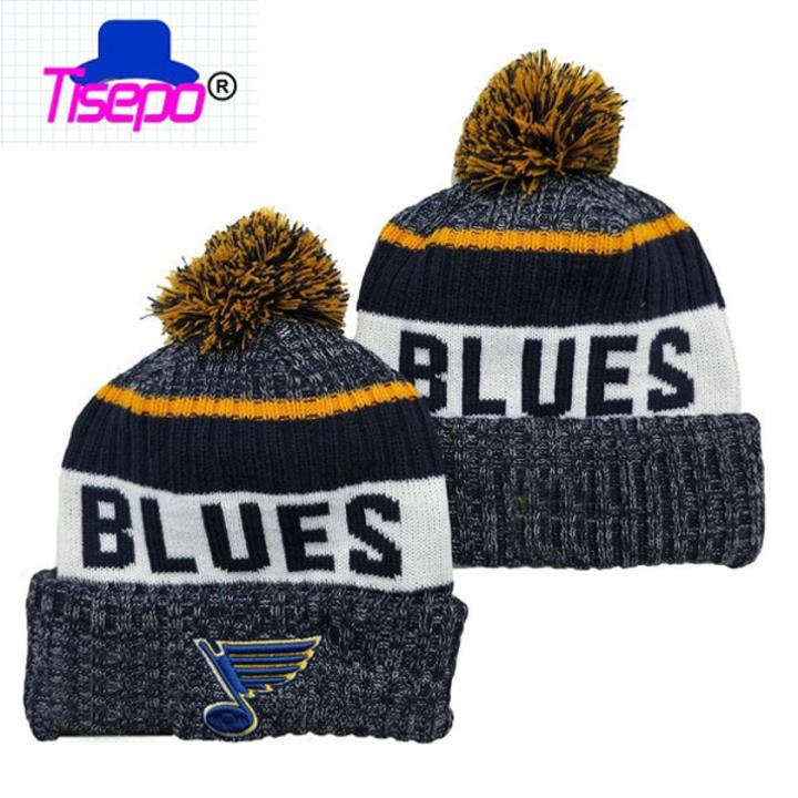 2021 Embroidery logo Ice Hockey Team Beanie winter Knitted Hats Women Men Winter Cap Warm Knit