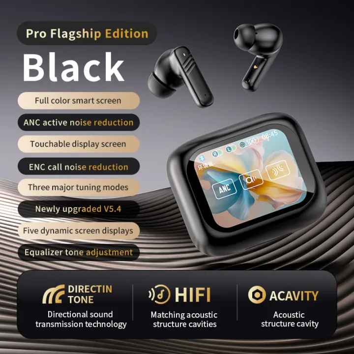 Touch%20screen%20Wireless%20Earbuds-ANC%20ENC-Long%20Battery%20Life-Bluetooth%205.4-AAC%20acoustic%20cavity%20bass-LEC%20full-color%20touchscreen-Incoming%20call%20alerts-Low%20latency%20-%20Image%208