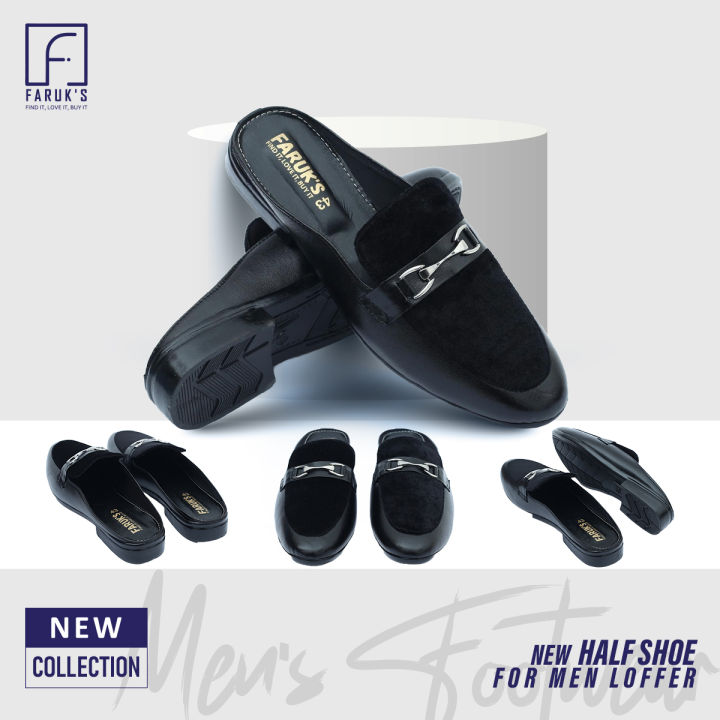 New%20Collection%20Flat%20Casual%20Half%20Shoe%20Loafer%20for%20Men%20-Loffer%20-%20Image%204