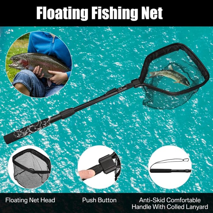 Folding%20Fishing%20Landing%20Net%20with%20Aluminum%20Telescoping%20Pole%20Handle%20Nylon%20Mesh%20Hoop%2055cm%2080cm%20100cm%20Extend%20for%20Kids%20Adults%20-%20Image%202