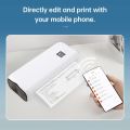 A4 Portable Paper Printer Thermal Printing. 