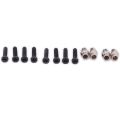 4X Metal Oil Filled Front&Rear Shock Absorber for 1/12 WLtoys 12428 12423 RC Car Crawler Upgrad Part,Blue.