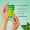 Beauty Formulas Australian Tea Tree Exfoliating Facial Wash- 150ml.