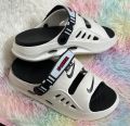 Mens New Open-Toe Dual-Strap Chunky Double Parted Sole EVA Comfort Sandal. 