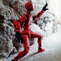 Multi-Jointed Movable Shapeshift Robot 3D Printed Mannequin Dummy 13 Action Figures Toys. 
