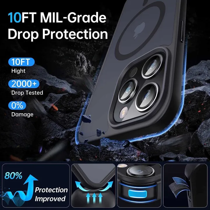 Magnetic%20Magsafe%20Apple%2014promax%20Phone%20Case%20iPhone%2013%20New%20Gentleman%20Black%20Matte%2012%20Premium%20-%20Image%202