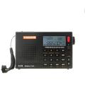 SIHUADON R-108 Radio FM Stereo Digital Portable Radio AM SW Air Radio Receiver Alarm Function Display Clock Temperature Speaker.