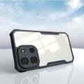For itel A60/A60S Xundd Bumper Case Reinforced Corner with Shock-Proof Transparent Back Cover Phone Case Cover (SmartPhone).