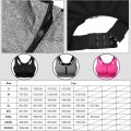 S-5XL Hot Sports Top Yoga Bra Women Shockproof Gym Shirt Sports Bra Front Zipper Big Lady Push Up Brassiere Sportswear Plus Size.