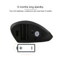 Battery Version Wireless Mouse Vertical 2.4GHz Optical Mouse.