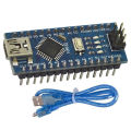 Arduino Nano V3 ATMEGA328 Microcontroller Development Board With USB Cable For Electronic Projects. 