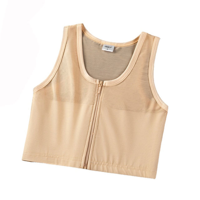 Haleychan%20Chest%20Binder%20Women%20S%20Binder%20Trans%20For%20Tomboy%20Cool%20Mesh%20Half%20Binder%20Ftm%20Breast%20Binder%20With%20Zipper%20Flat%20Binder%20-%20Image%204