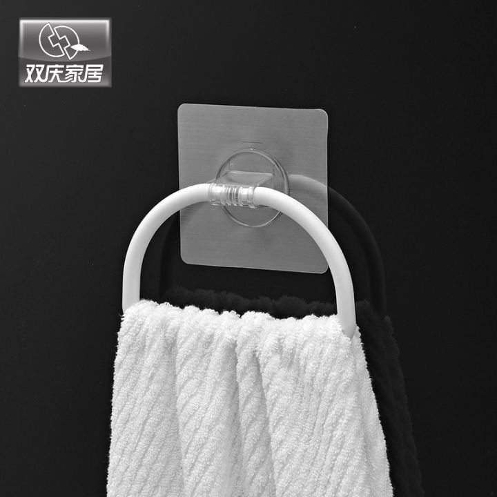 Wall%20Mounted%20Self%20Adhesive%20Plastic%20Towel%20Holder%20Bathroom%20Towel%20Hanger%20-%20Image%204