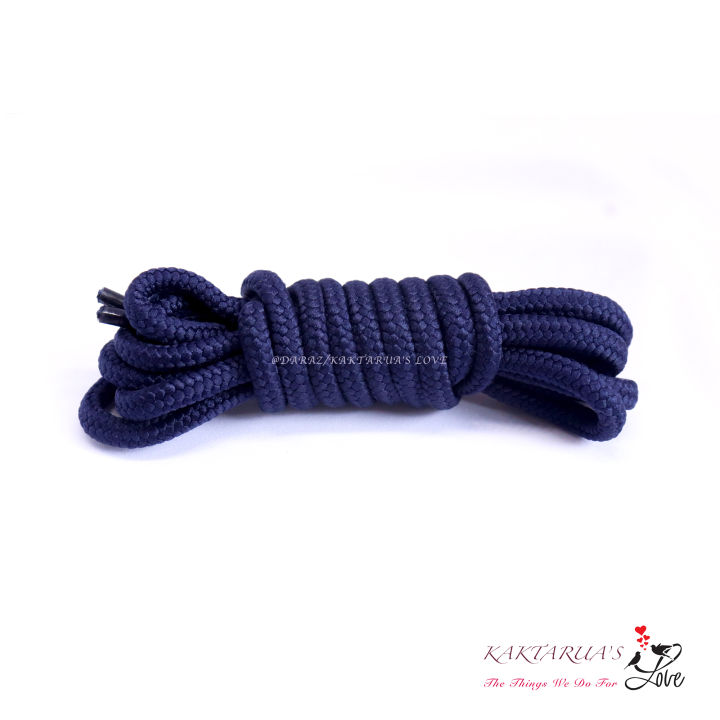 1 Pair Premium Quality BLUE-Colored Shoe Laces for Sneakers and Other Footwear