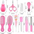 10 Pcs New-born Baby Kids Health Care Kit Set ( Pink-Blue).