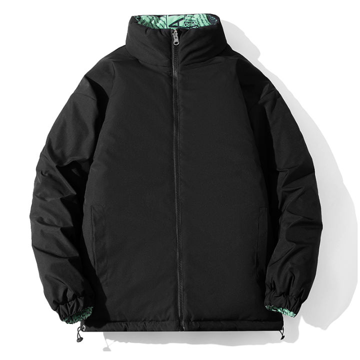 Men's%20Down%20Jacket%20Autumn%20and%20Winter%20New%20Fashion%20Trend%20Double%20sided%20wearable%20Design%20Outdoor%20Travel%20Stand%20Collar%20coat%20Men's%20Jacket%20-%20Image%203